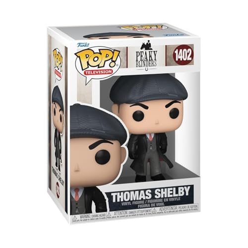 Figura FUNKO POP TV: Peaky Blinders-Thomas Shelby Funko - Bonecos de ação e brinquedo - vinil, 9 cm, cartão, transparente