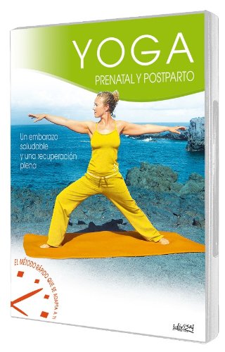 DVD Especial Yoga: Prenatal Y Posparto (Edição em Espanhol) Estévez Seven - Dvds e vídeos - prenatal, posparto, recuperação, flexibilidade