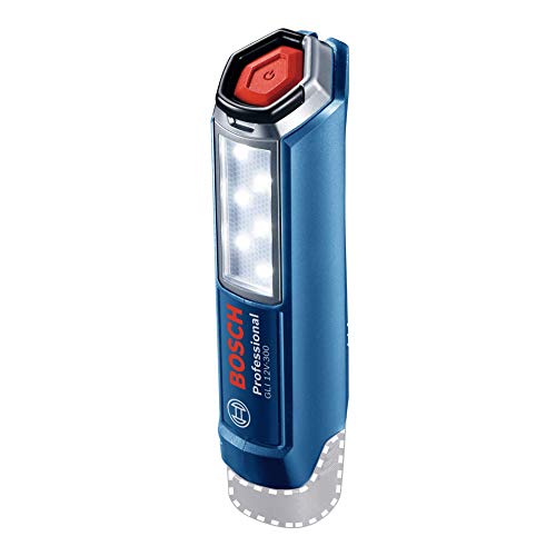 Lâmpada de Halogénio Bosch Professional GLI 12V-300 | Amarelo, Azul Bosch - Luzes de trabalho - lanterna, à prova dágua, amarelo, azul