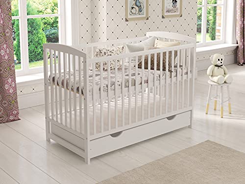 Berço LOVE FOR SLEEP Classic (Branco - Madeira) Love For Sleep - Móveis para bebês e crianças pequenas - branco, madeira, classic