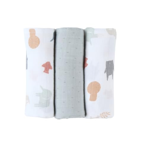Capa para Livros Infantis NOUKIE'S Mix & Match 3 Unidades NOUKIE'S - Roupa de cama e cama - algodão, bio-oeko-tex, fácil de lavar, 0 anos