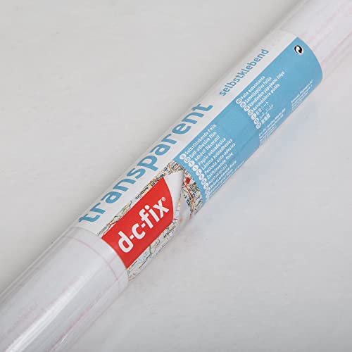 D-C-FIX Vinil Autocolante Transparente Cristal Brilhante 66Cm X 2M Konrad Hornschuch AG - Filmes para vidros - autocolante, vinil transparente, resistente, 66cm x 2m