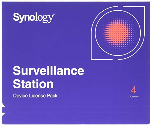 Pack de 4 Licenças para Câmaras SYCAM4 - Synology Synology - Antivírus e software de segurança - pack, licenças, câmaras, sycam4, synology