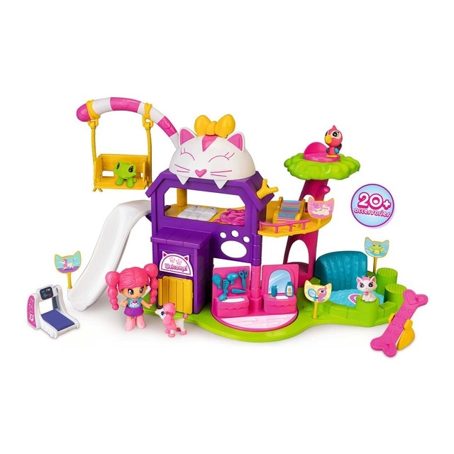 Boneco PINYPON Cuidados diurnos para animais de estimação Pinypon - Conjuntos de brinquedos - brincar, animais de estimação, cuidados diurnos
