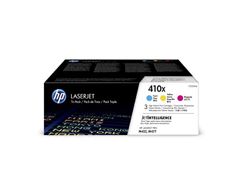Toner HP LaserJet Pro 410X - Ciano, Magenta, Amarelo HP - Cartuchos de toner e jato de tinta - toner, hp laserjet pro 410x, ciano, magenta, amarelo