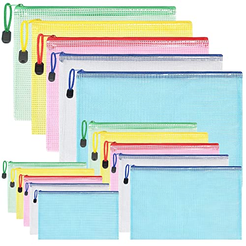 Bolsa para Documentos DURONIC 15 Peças MULINHAI - Pastas Organizadoras - documentos, 15 peças, pvc, compartimentos