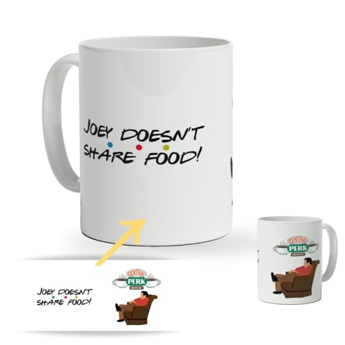 Caneca DISFRAZZES Caneca Desayuno Joey Friends DEREGALOOS - Cozinha & sala de jantar - caneca, despega, joey friends, cerâmica, 7.5 cm