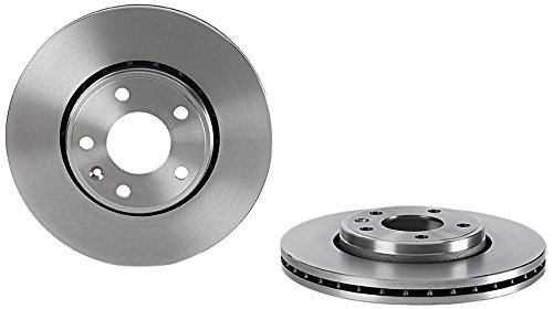 Kit Discos de Travão BREMBO 08937 (2 peças) BREMBO - Sistema de freios de veículos motorizados - disco de travão, preto, 2 peças