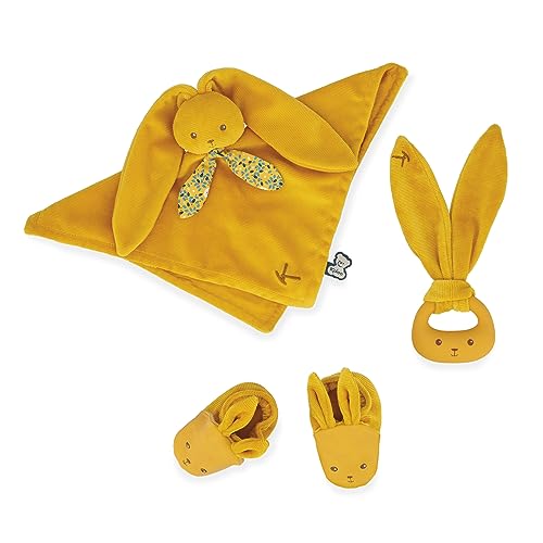 Caixa de Presentes MEU PRIMEIRO NASCIMENTO Amarelo Kaloo (33 x 32 x 18 cm) KALOO - Conjuntos de presente para bebê - presente, amarelo, kaloo, 33x32x18cm