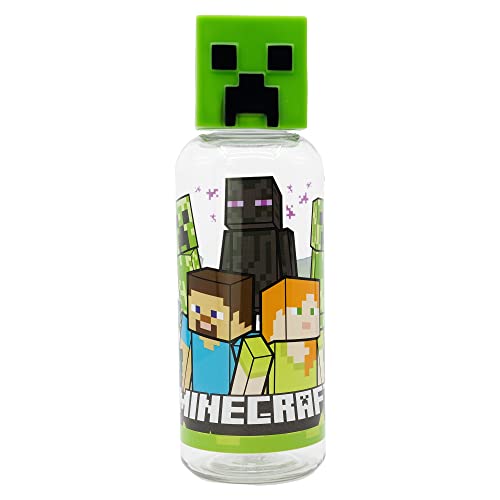 Garrafa de Montanha STOR Minecraft (560 ml) Stor - Garrafas de água - 560 ml, figura, multicolor, plástico