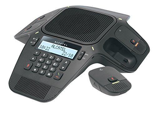 Telefone sem fio ALCATEL Conference 100 CE Preto ALCATEL - Telefonia - telefone sem fio, alcatel conference 100 ce, preto, microfone dinâmico, alta qualidade, redução dinâmica do ruído