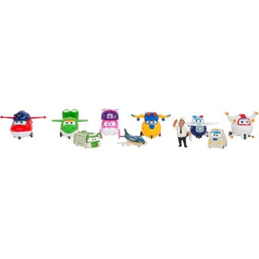 Conjunto de Brinquedos SUPER WINGS Transform-a-Bots (Idade Mínima: 3) ALPHA GROUP - Brinquedos - brinquedos, transforma-robôs, idade mínima: 3