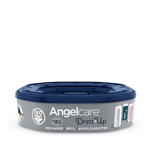 Recarga de Pano de Fraldas ANGELCARE 3 Unidades ANGEL CARE - Acessórios de contenção de resíduos - lavável, branco, 3 unidades