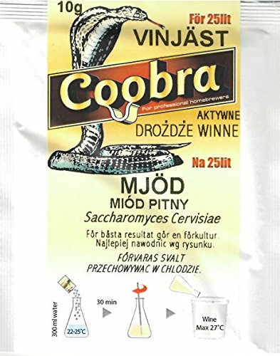 Levedura para Mel 10G/25L PRODUTOS ENOLOGICOS AlcoFermBrew - Mel - levedura, mel, produtos enológicos