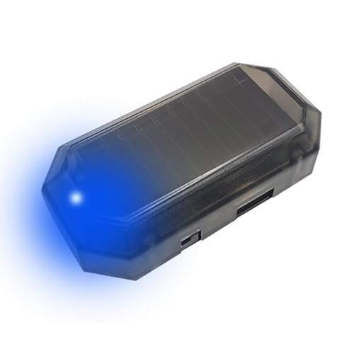 Luz de alarme antirroubo para automóvel com energia solar AUFY - Luminárias Decorativas - antirroubo, solar, led, parpadeia