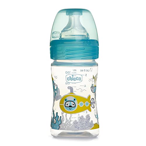 Chicco Well-Being Biberão Anticólicos Lento Fluxo 0 Mês 150 Ml Chicco - Biberões - anticólicos, lento fluxo, 0+ meses, 150 ml