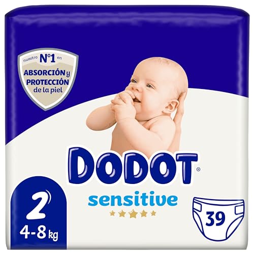 Tampão de papel higiénico DODOT Sensitive (Tam: 2) Procter & Gamble - Roupa interior - tampão, papel higiénico, dodot, sensitive, tam 2
