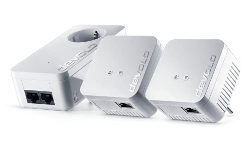 Powerline DEVOLO dLan 550 WiFi Starter Kit DEVOLO - Redes - powerline, dLAN 550, wifi starter kit, tecnologia range+, velocidade 500 Mbps, sinal WiFi