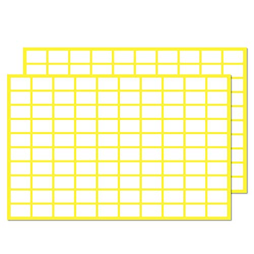 Pack 2000 Etiquetas Autocolantes Brancos 13X8Mm TownStix - Etiquetas e tags - 2000 etiquetas, 13x8mm, brancos, removíveis