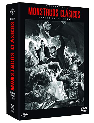 Pack de 18 películas clásicas de monstruosos Universal Pictures - Dvds e vídeos - pack, 18 películas, clásicas, monstruosos, terror, história