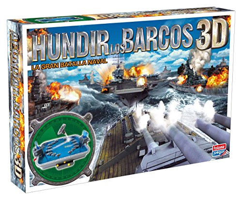 Jogo de Tabuleiro FALOMIR Eletrónica dos Barcos (Idade Mínima Recomendada: 8 anos) Falomir - Jogos - jogo de tabuleiro, 2 jogadores, lançar barcos, afundar navio