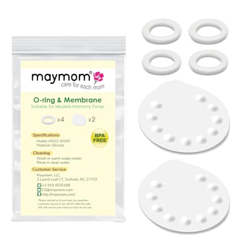 Junção de Tórax e Membrana para Pumping Harmony MAYMOM Maymom - Suplementos de alimentação por sonda - compatível, silicone, transparente, 10 cm