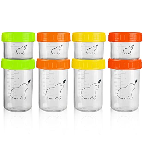 Conjunto de recipientes de cristal de bebé Budding Bear Budding Bear - Recipientes de armazenamento de alimentos - conjunto, recipientes, cristal, bebé, budding bear, vidro