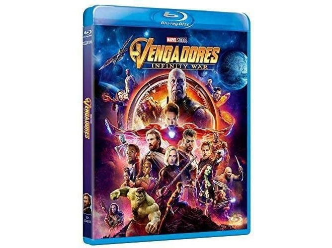 Blu-Ray Vengadores: Infinity War (Edição em Espanhol) Marvel - Dvds e vídeos - blu-ray, vingadores, infinity war, edição em espanhol