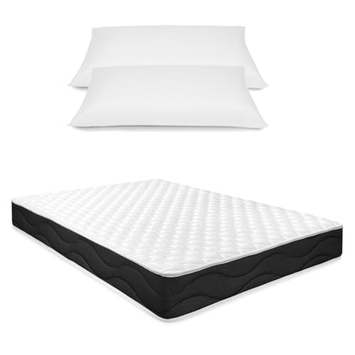 Colchão HOMEY Sleep Pro Reversible (150x190 cm - HR + Viscoelástica) Homey - Colchões - 150x190 cm, HR, viscoelástica, alta densidade