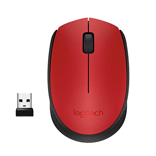 Rato LOGITECH M171 (Wireless - Ótico - 1000 dpi - Vermelho) Logitech - Ratos e trackballs - wireless, óptico, 1000 dpi, vermelho