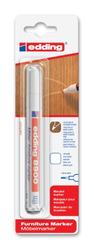 Marcador de Branco EDDING E-8900 (Branco) Edding - Marcadores e marcadores de texto - branco, 8 cm, preto