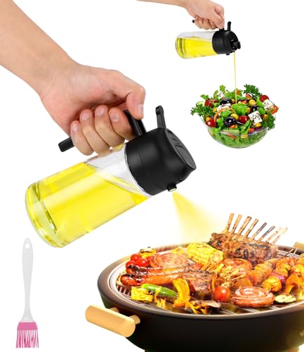 Toaren 2 em 1 Pulverizador de Óleo 470 Ml Toaren - Dispensadores de óleo e vinagre - pulverizador, 2 em 1, 470 ml, aplicação, superfícies