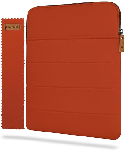 Bolsa para Livros com Cremallera Hanoi Laranja Hanoi Collection - Capas de livros - fecho éclair, material macio, proteção, design elegante