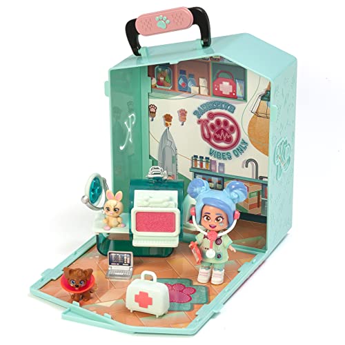 Boneco de brincar SPIN MASTER Carla (3 anos) MAGIC BOX - Produtos para animais de estimação - 3 anos, figura robusta, mascotes exclusivos, scanner
