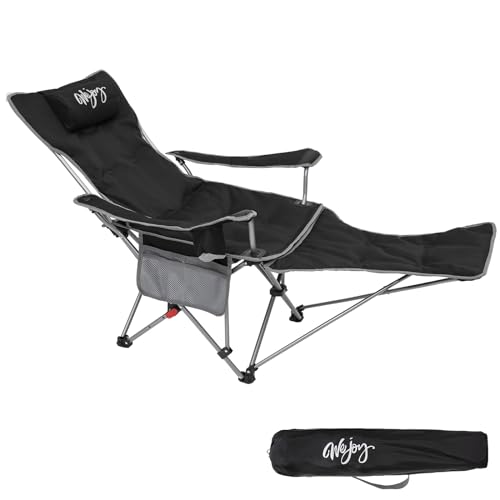 Cadeira de Campismo WEJOY Dobrável (Peso Máx: 136 Kg) #WEJOY - Móveis de exterior - dobrável, 136 kg, fecho duplo, interior e exterior