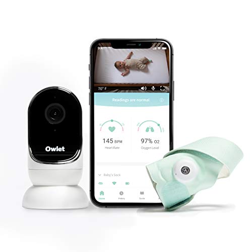Intercomunicador para Bebé OWLET Smart Sock 3 Owlet - Óculos inteligentes - frequência cardíaca, oxigénio, câmara incorporada