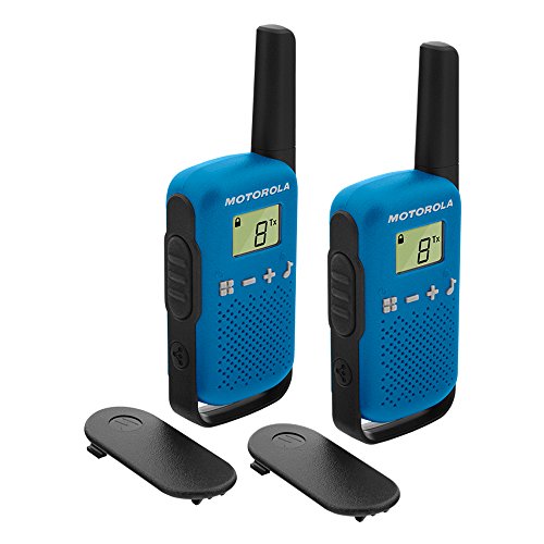 Walkie-Talkies MOTOROLA T42 Azul e Cinzento ONLINESHOP SRL - Rádios bidirecionais - radiocomunicador, motorola t42, azul, cinzento, PMR446, canais