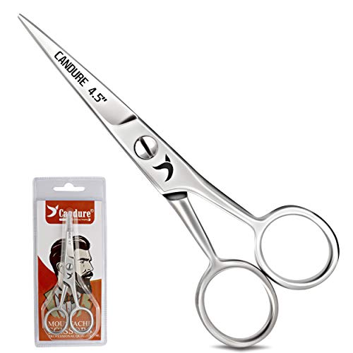 Tesoura de Barba CANDURE Função de Recortar e Aparar Candure - Tesouras de cabelo - recortar, aparar