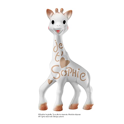Brinquedo de Peluche SOPHIE LA GIRAFE (Idade Mínima Recomendada: 3 anos) Sophie la girafe - Chupetas e mordedores - 3 anos, sentidos, silbato, peluche