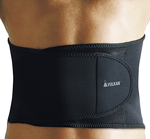Faixa para Cintura VULKAN Tensão Dinâmica (Preto - 50-55 cm) Vulkan - Suportes e talas - faixa, cintura, vulkan, tensão dinâmica, preto, 50-55 cm