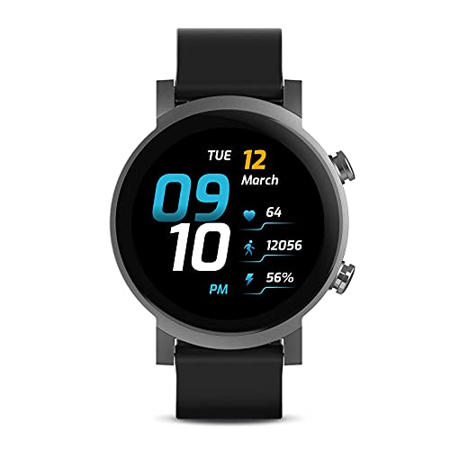 Smartwatch MOOV TICWATCH E3 (GPS - Silicona - Prateado) MOBVOI - Óculos inteligentes - gps, silicona, prateado