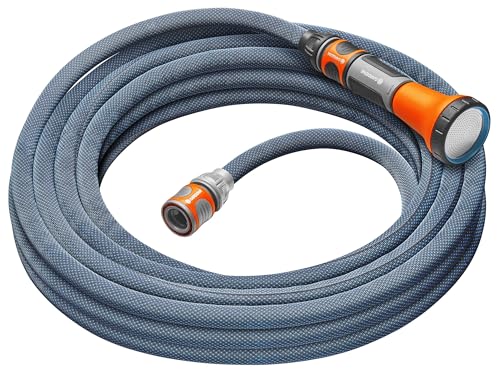 Mangueira GARDENA 18326-20 (Azul - Poliéster) Gardena - Mangueiras de jardim - 20 m, poliéster, azul, velcro