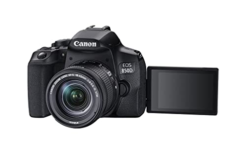 Kit Máquina Fotográfica Reflex CANON EOS 850D + EF-S 18-55 mm Canon - Câmeras digitais - reflex, eos 850d, EF-S 18-55mm
