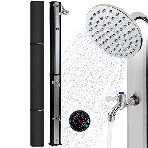 Chuveiro Solar AREBOS (35 L - 216 cm) Cabolat Vertriebs GmbH - Chuveiros portáteis e abrigos de privacidade - 3,5 L, 216 cm, solar