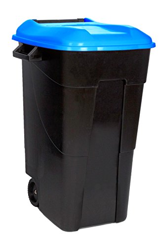 Caixa de Reciclagem TAYG ECO Tayg 120 AZ (Azul) TAYG - Lixeiras e cestos de lixo - 120 litros, antiderrapante, resistente, ambientalmente responsável
