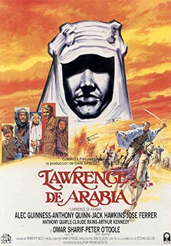 Blu-Ray Lawrence De Arabia - Edição em Inglês e Francês + Livro (Edição em Espanhol) Sony - Dvds e vídeos - blu-ray, edição em inglês, edição em francês, livro