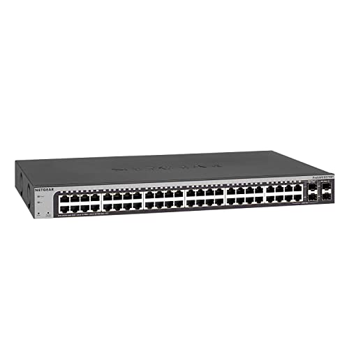 Switch NETGEAR GS748T L3 10/100/1000 1U Netgear - Concentradores e comutadores - Switch, netgear, gs748t, l3, 10/100/1000, 1u