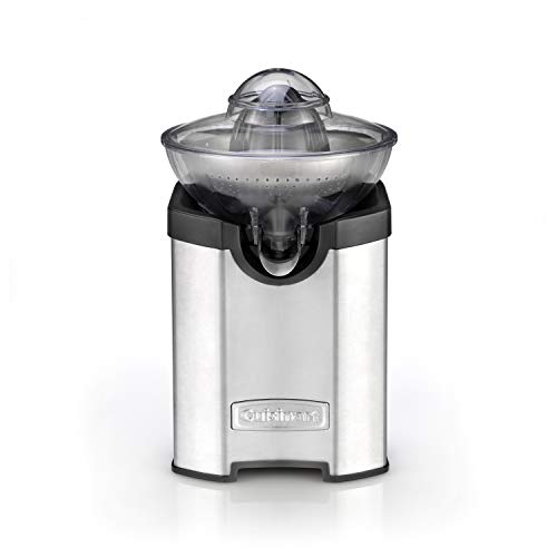 Espremedor Elétrico CUISINART CCJ210E (100 W) CUISINART - Centrifugadoras - 100 W, preto prateado, aço inoxidável