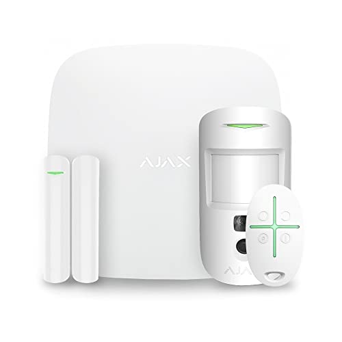 Câmara de segurança IP interior e exterior AJAX StarterKit Cam Plus Branco AJAX - Câmeras de vigilância - segurança, ip, interior, exterior, ajax, branco