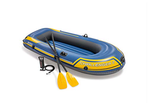 Piscina Insuflável INTEX Challenger (237x114cm) INTEX - Barcos a remos - 200 kg, remos, 3 câmaras, 2 pessoas